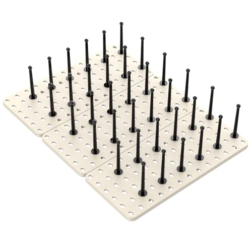 DNZPFU 3pcs Pegboard Dish Drying Rack - Countertop Cabinet Organizer