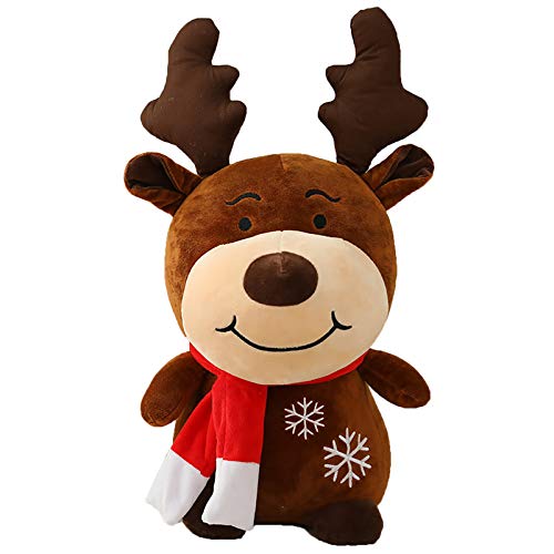 OUTOFGAS Christmas Santa Claus Elk Plush Doll Toy Sofa Car Cushion Throw Pillow Home Decors
