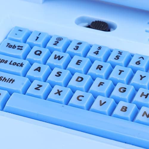 Learning Laptop for Kids, Electronic Cartoon Learning Computer for Boys and Girls for Early Learning (Blue Non Retractable Mouse) 3 412X8iCe2iL. AC