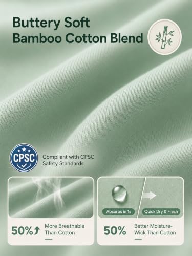 Image of Baby Bamboo Sleep Sack, 70% Rayon Made from Bamboo 30% Cotton 1.0 TOG Infant Wearable Blanket