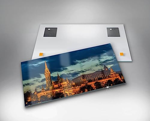 Image verre coloré pour salon moderne Wallfluent Église Hongrie - 2