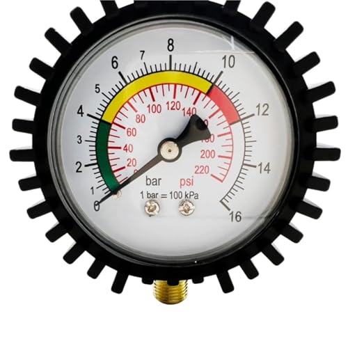Manomètre de pression avec résolution 0,1 psi et écran LCD