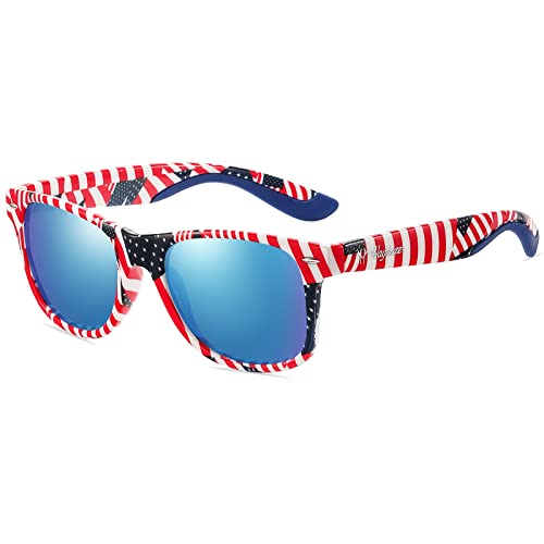 Image of Polarized Classic Sunglasses for Men Women UV Protection Eyewear Shades Driving Fishing Running Outdoor