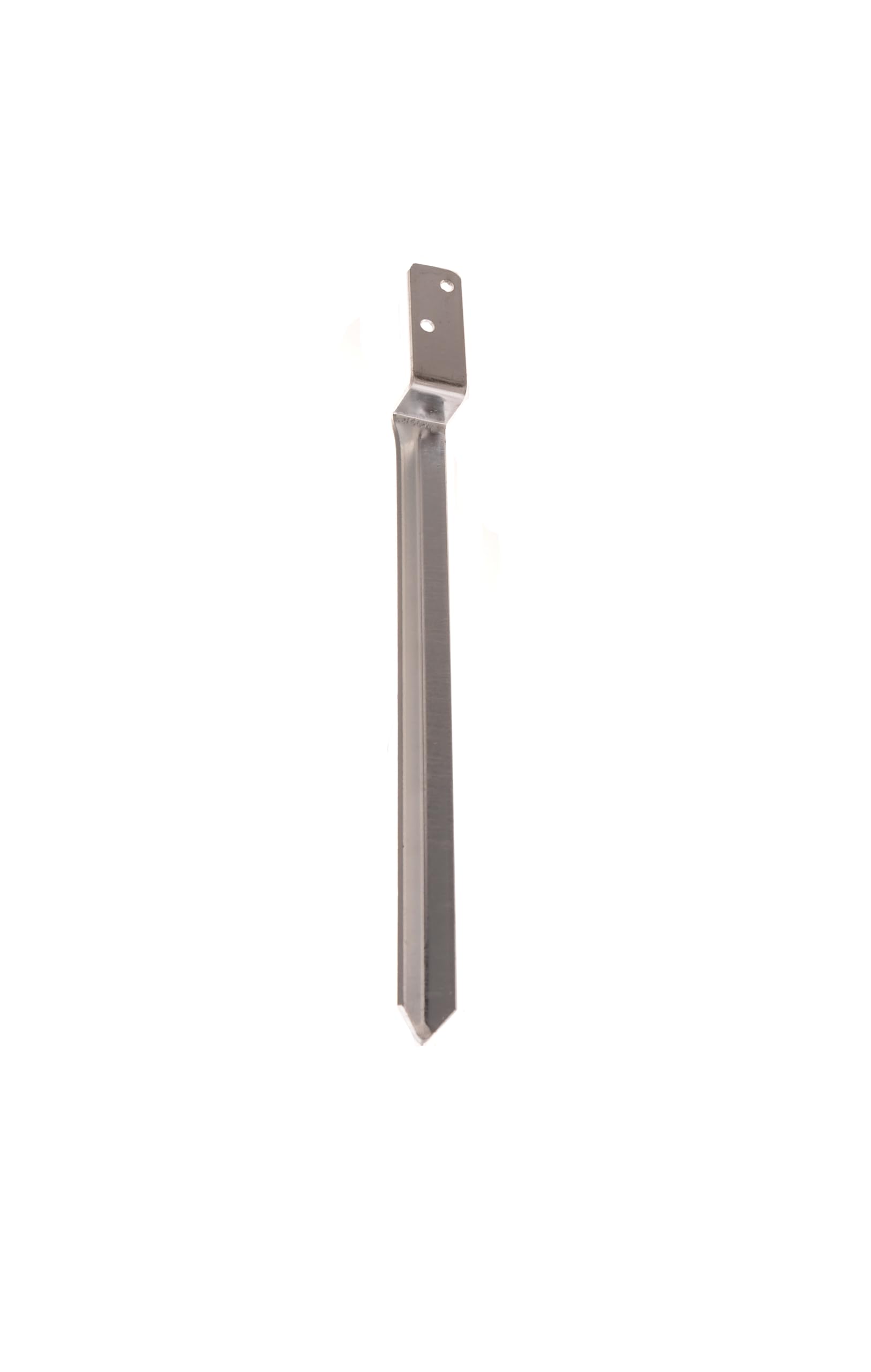Set di 4 supporti per pali a forma di L, 50 cm, manicotto in acciaio zincato a caldo, ancoraggio a terra per pali in legno, recinzione, pergolato e altalena, spessore 4 mm