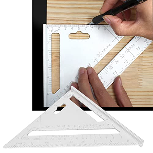 Regla Triangular de Aleación de Aluminio Durable miniatura 5