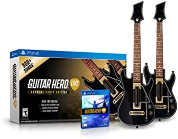 Guitar Hero Live Supreme Party Edition 2 Pack Bundle - PlayStation 4 : Video Games