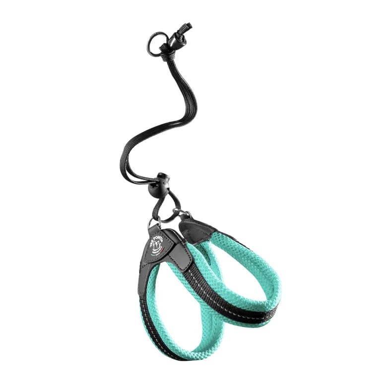 PETTORINA TRE PONTI RETE CHIUSURA LACCIO MESH MENTA (MIS. 2.5)