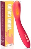 MySecretCase Vibrator für Frauen G-Punkt Squirting 22cm Beheizter bis 40° Klitoris Stimulator für Sie 10 Vibrationsmodi und 3 Intensitätsstufen Vibratorensets für Paare Silikon Dildo Groß