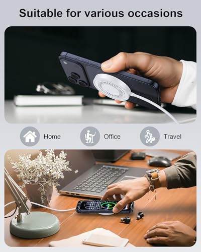 Pixel 11 Pro XL Magnetic Wireless Charger Fast Charging Pad for Google 10a - image 6