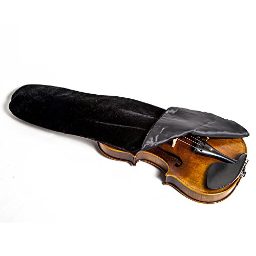 Acoustic Electric 4/4 Full Size Violin Cover Cloth Blanket Velvet For Violin Case Black Color #TOP1