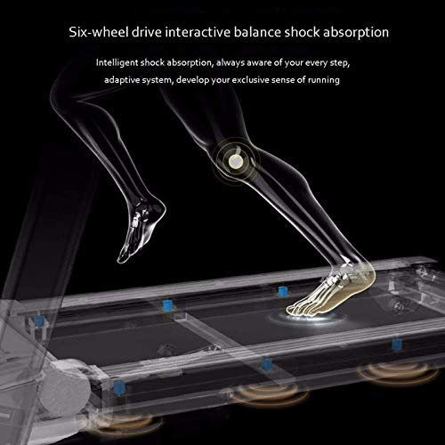 Home Walking Running Machine - Running Programs,12-Speed Adjustable, Multi-Layer Wear-Resistant Running Belt, Noise-reducing Silent Motor, Shock-Abso - Afbeelding 4