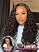 Beauty Forever No Slip Water Wave Human Hair Wig 7x5 HD Lace Bye Bye Knots Glueless Drawstring Wig, Pre Cut Pre Plucked Bleached Knots Wear & Go Deep Stretch Cap14inch