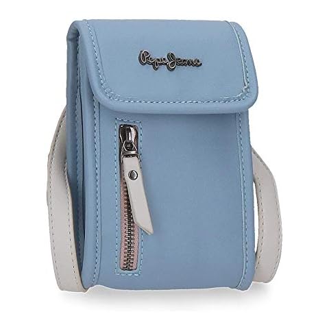 Pepe Jeans Zaida Bandolera Portamóvil con Tarjetero Azul Cover