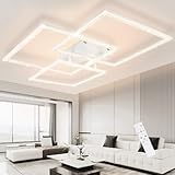💎【Dimmbares LED】: Die Kristall-Deckenleuchte verfügt über die Farbtemperaturen warmweiß, neutralweiß und kaltweiß, die Sie über die mitgelieferte Fernbedienung dimmen können, um Ihre bevorzugte Farbtemperatur zu finden