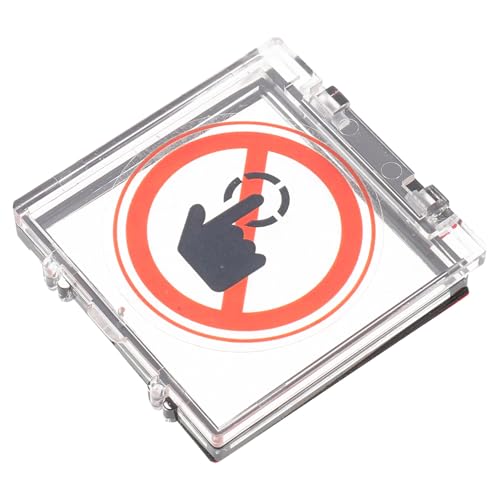 Cubierta de plástico de protectora autoadhesiva en botón del encendido resistente para lavadoras