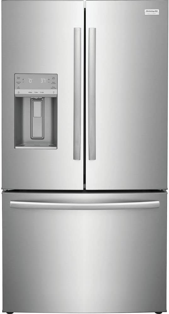 Frigidaire Gallery 27.8 cu. ft. French Door Refrigerator in Smudge-Proof Stainless Steel GRFS2853AF