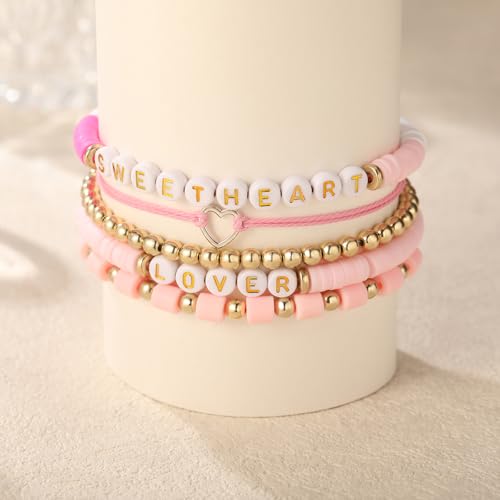 SIXFOX Dainty Link Charm Bracelet For Women Trendy Pearl Beaded Bracelet With Natural Adjustable Statement Bracelet Jewelry Gifts for Bridesmaid Wedding Birthday Anniversary Graduation3