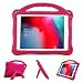 Produktbild ProCase Kinder Hülle für iPad 9.7 2018 2017 (6th 5th Gen) / iPad Pro 9.7/ iPad Air 2 / Air 1 Case Kinder Schutzhülle, Leicht Stoßfest Kickständer Rugged Kinderhülle mit Griff Magenta