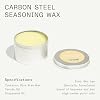 Made In Cookware - Carbon Steel Seasoning Wax (6 Oz) - Crafted in Canada - Rice Bran Wax, Canola Oil and Grapeseed Oil #3