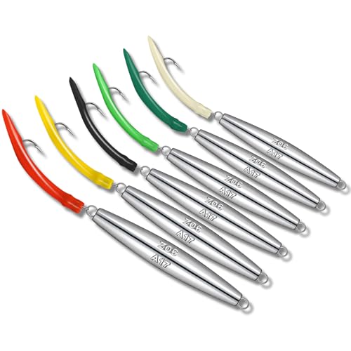 Teyva Daily 6 Pcs Diamond Jigs 3 oz