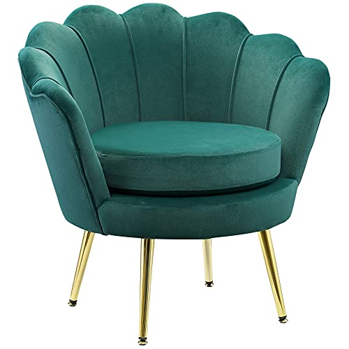 DESIGN VINTAGE: Questa poltrona unisce stile rétro e colori vivaci, dando vita a un pezzo d'arredo unico ed ricercato. Perfetto per far risplendere ogni ambiente, sia a casa che in ufficio.