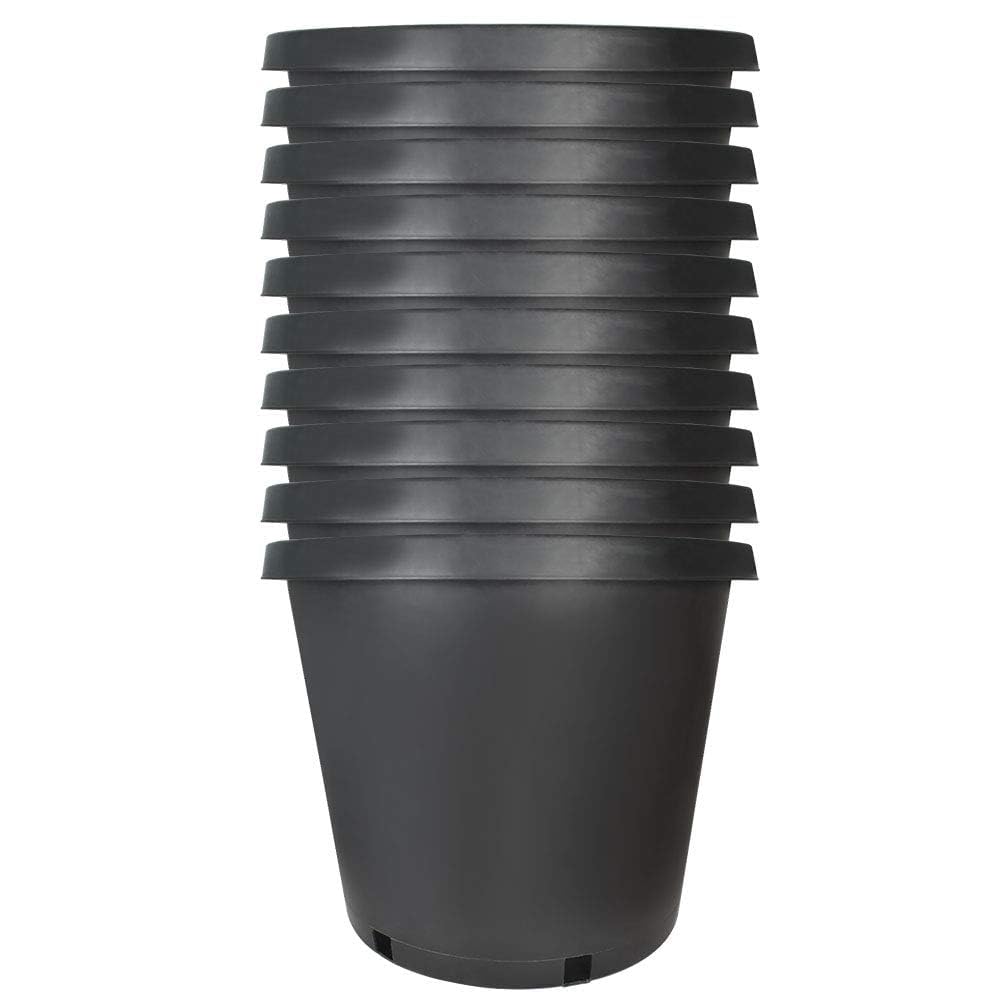 XCSHUS 10-Pack 15 Gallon Nursery Pot