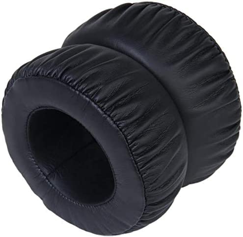 Almohadillas de repuesto para audífonos Sony MDR-XB700 | Almohadillas de espuma viscoelástica/cuero de proteína - Negro miniatura 3