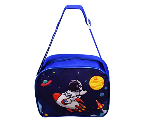 Image of Birthday Return Gifts Sling Bag Picnic Bag for Kids Space Theme (6 Pcs)