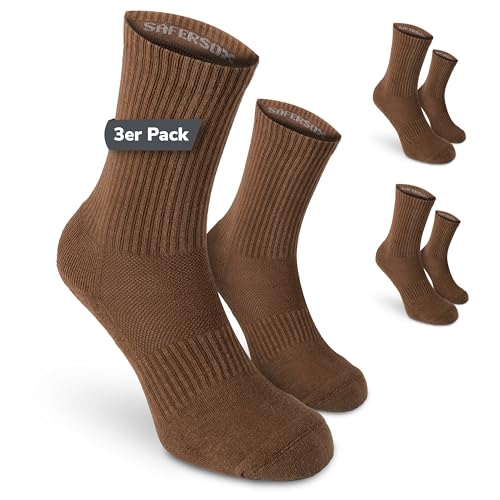 Chaussettes anti-moustiques Safersox Moka lot de 3 paires taille 39-42