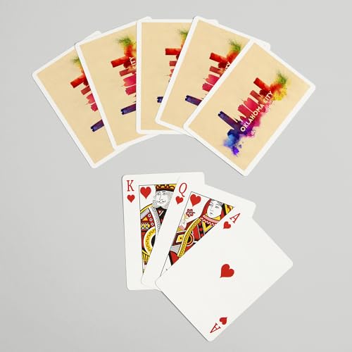 Lantern Press Baraja Poker 52 Cartas Oklahoma City miniatura 7