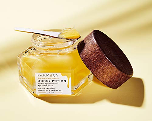 Farmacy Honey Potion Face Mask - Antioxidant Rich Hydration Mask - Natural Moisturizing Facial Mask (1.7 Oz) #TOP2