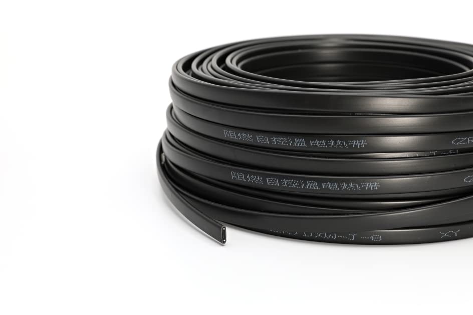 Câble Chauffant autorégulant 220V 8mm Drainer l'eau empêcher Le Tuyau de geler Le système de traçage Thermique dégivrer Les Fils de Fonte de neige-30M