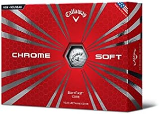 Callaway Chrome Soft Golf Balls, Prior Generation, (One Dozen)