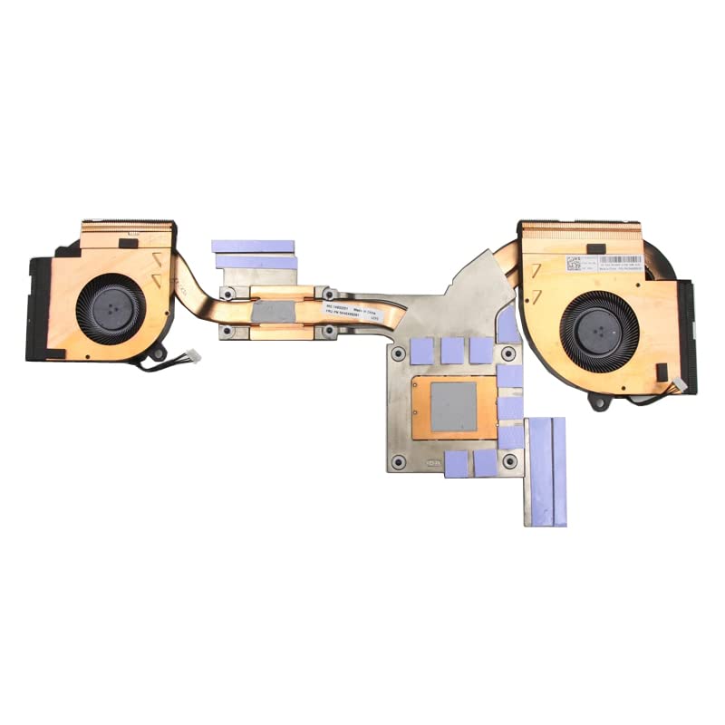 Laptop CPU Fan&Heatsink for Lenovo ThinkPad P15 Gen 1 T15g Gen 1 5H40X89381 5H40X89383 N19E New