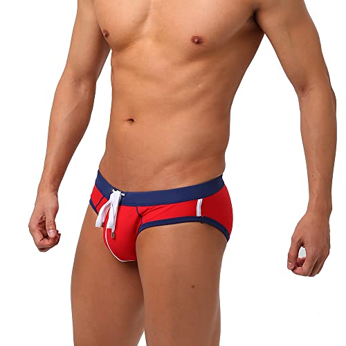 UXH Men's Swimwear Swim Briefs Beach Short Pants3