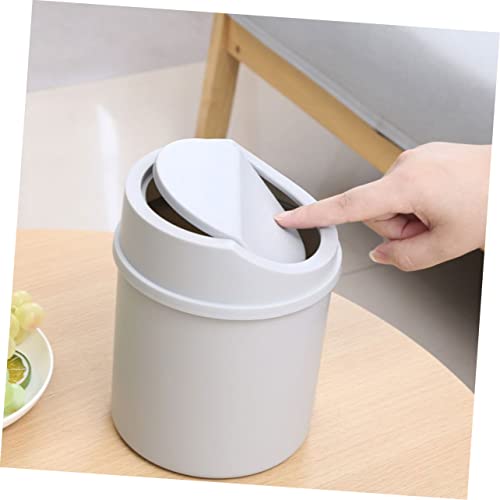 Healifty 2Pzs Mini Canecas con Tapa para Escritorio miniatura 4