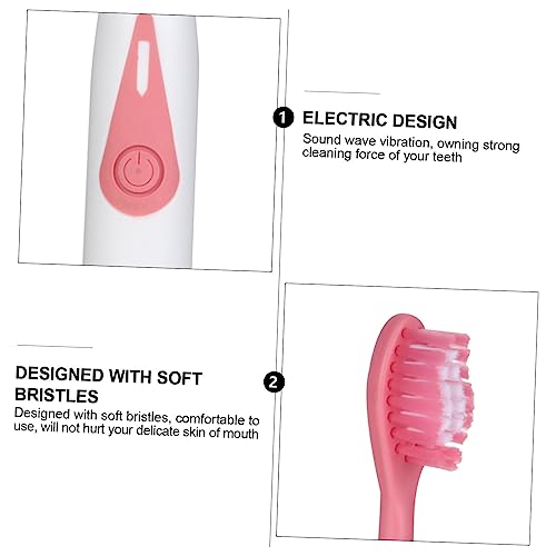 Veemoon Elektrische Zahnbürste Mit Vibration Von Intelligente Schüttelfunktion Zur Routineverbesserung Tragbar Für Zuhause Und Reise Effektives Entfernen Von Zahnstein Und Verfärbungen – Bild 8