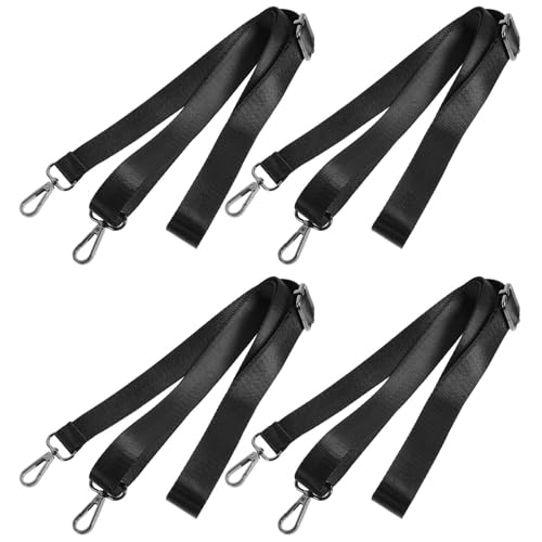 Alasum 4 Correas Ajustables para Patas de Mantas de Caballo Material Duradero Hebillas Metálicas Adecuadas para Uso en Establos y Actividades Ecuestres