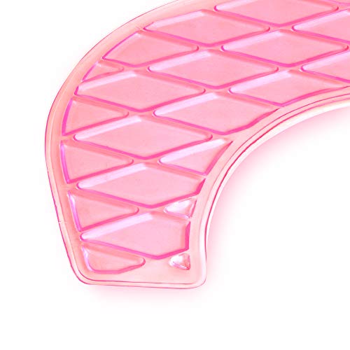 Owfeel Tank Lid Covers Pads, Gel Toilet Seat Cushion Cover Pad For Bathroom Travelling (Pink) #TOP2