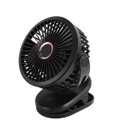 Lista de Ventilador para Escritorio favoritos de las personas. 42 LSXD Ventilador Portatil, Mini Ventilador de Escritorio USB Recargable con Clip, 4 Velocidades Potente y 360°Rotation, Ventilador de Mesa Silencioso, Ventilador Personal Pequeño...