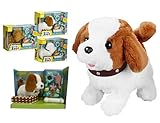 Chien en peluche chien qui aboie et marche abbaia Scodinzola chien jouet...