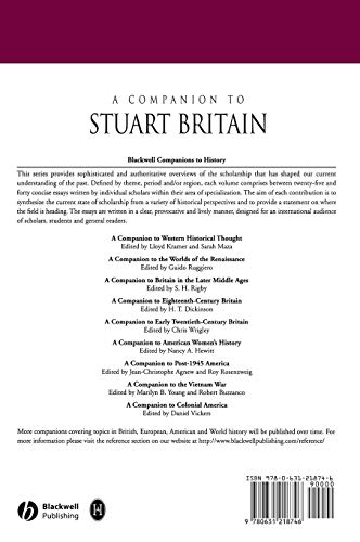 A Companion To Stuart Britain