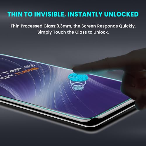 Image of ArmourPro 2 Pack Matte UV Tempered Glass for Vivo T4 and Vivo T4R 5G, Premium Curved Screen Protector with Anti-Glare Finish, Edge-to-Edge Coverage, Fingerprint Friendly and Case Friendly