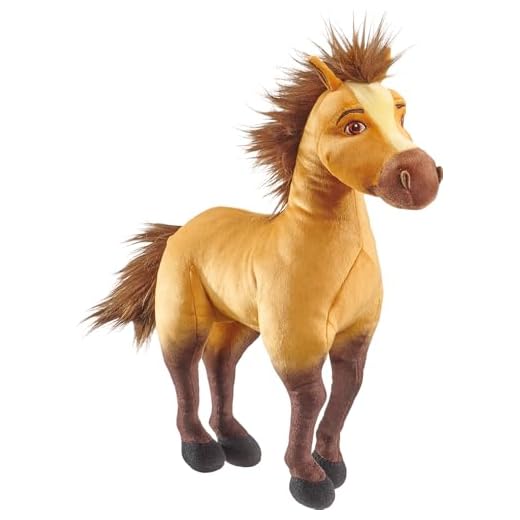 Schmidt Espíritu DreamWorks Spirit-Caballo de Peluche (35 cm), Multicolor (42700)