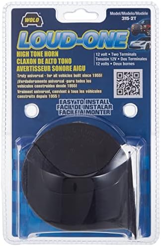 Wolo (315-2T) Loud One Horn - 12 Volt, High Tone
