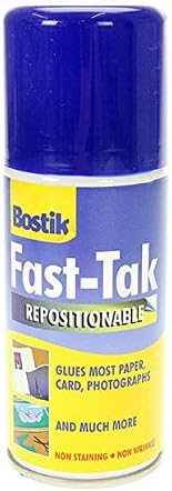 Bostik Klej w sprayu Fast Tak Re-positionable 150 ml, Various, 0