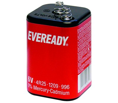 2x EVEREADY Lantern Batteries 996 (4R25 / 1209) 6v Electrical Products