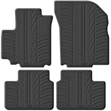 Gledring Rubber Mat Set Compatible with Suzuki SX4 2006- & Fiat Sedici 2007- 5 Doors 4 Pieces