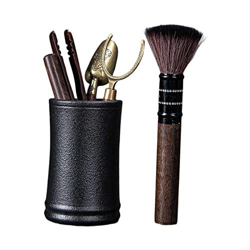 Homyl Traditionelles Teezeremonie Set Desktop Kung Six Gentlemen für Innenbüro,