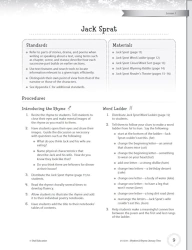 Rhythm & Rhyme Literacy Time - Grade 3 - Image 6